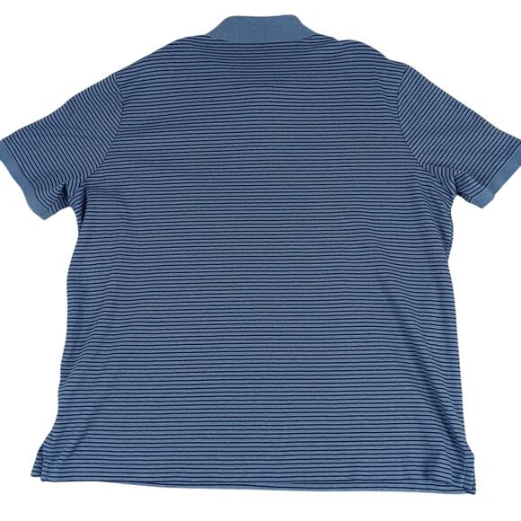 Polo Ralph Lauren Polo Shirt Mens XXL Blue Striped Classic Fit Summer Preppy - Picture 3 of 11